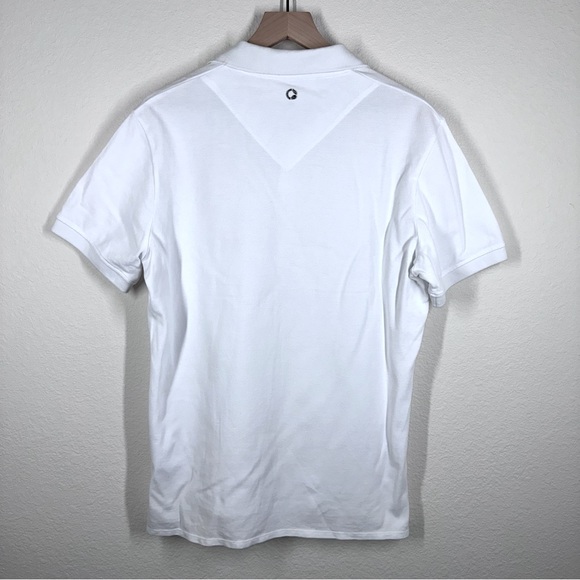 Just Cavalli Metallic Logo Polo Large EUC - Picture 9 of 9